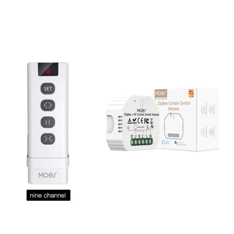 Curtain Motor - Модуль управления шторами MOES ZigBee Smart