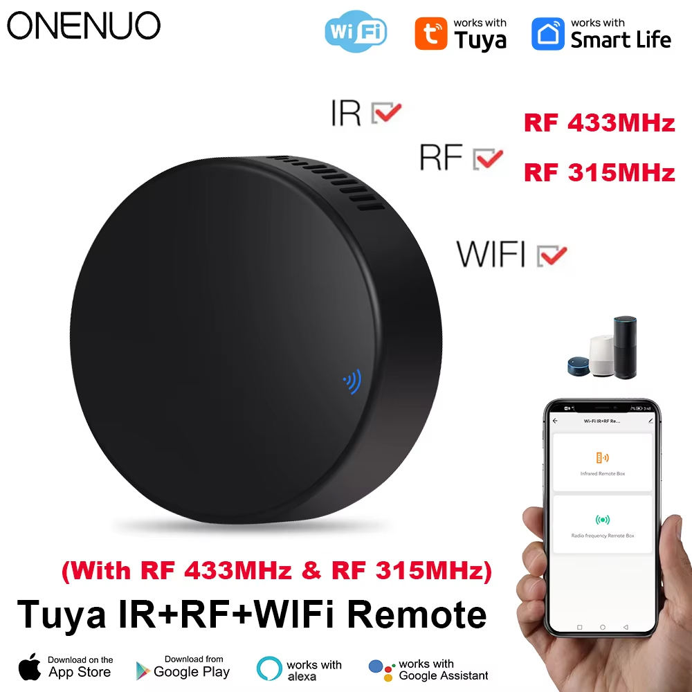 Smart Home Voice Assistant - Tuya WiFi RF ИК-пульт дистанционного управления