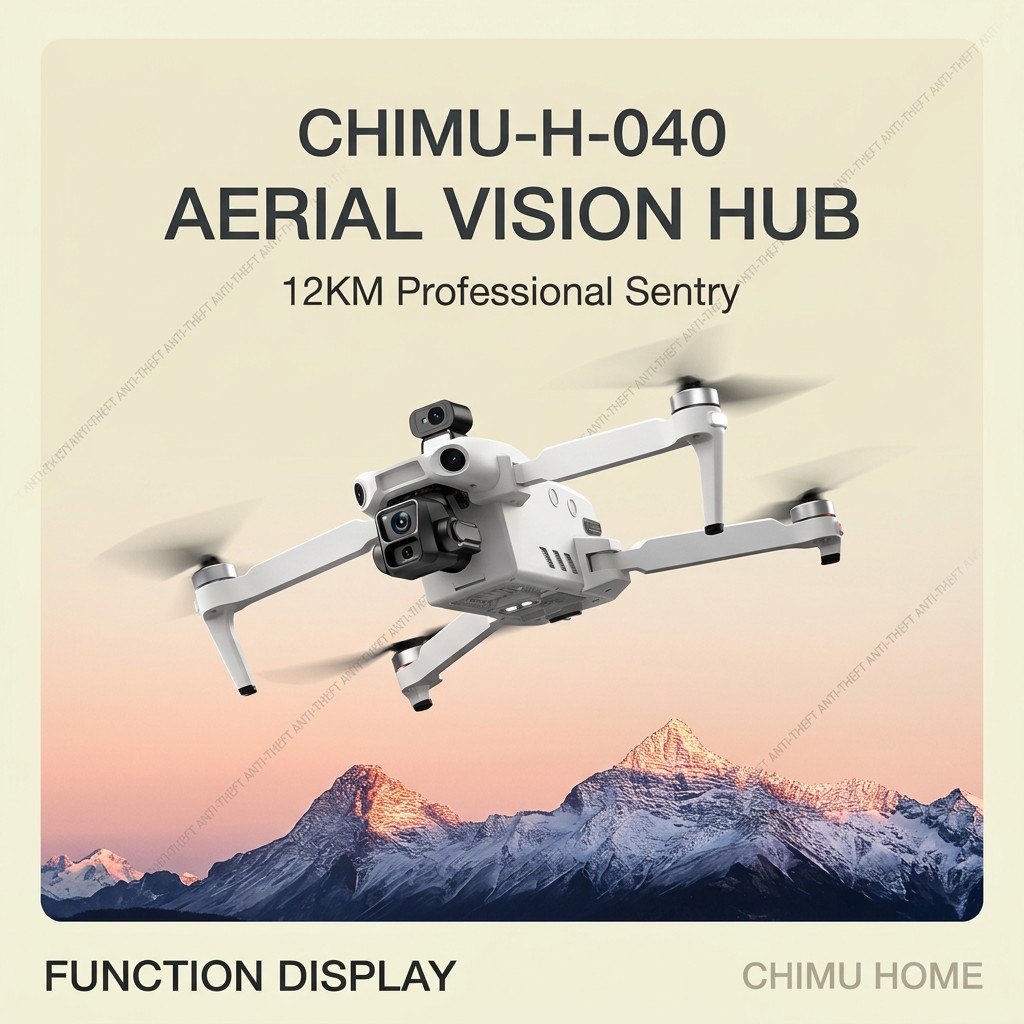 Smart Home Hub - 【CHIMU HOME】Умный 4K HD-центр для аэросъемки
