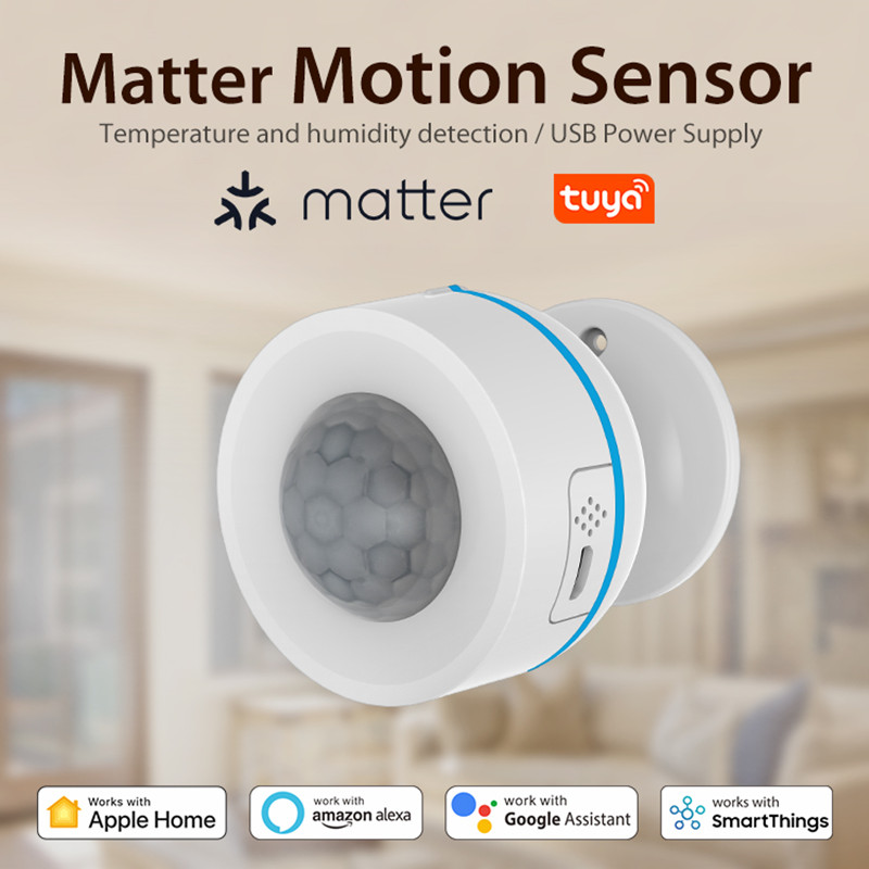 Smart Home Nas - Умный PIR-датчик движения Tuya Matter Thread,
