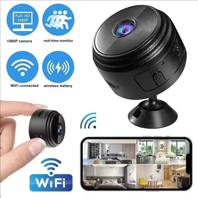 Smart Home Video - Мини-камеры A9 1080P WiFi, умные камеры