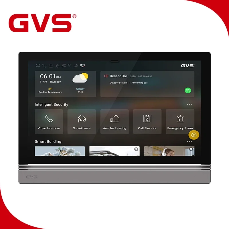 Smart Home Video - Новая сенсорная панель KNX поддерживает все