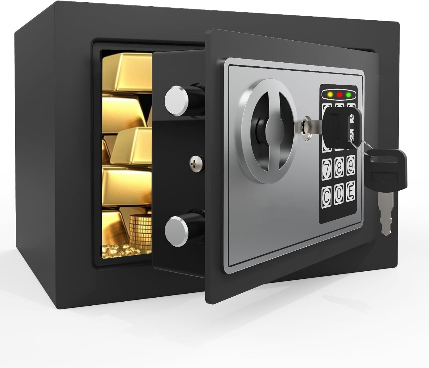 Smart Home Keyestudio - Новый электронный сейф-бокс 2026 года, цельностальной,