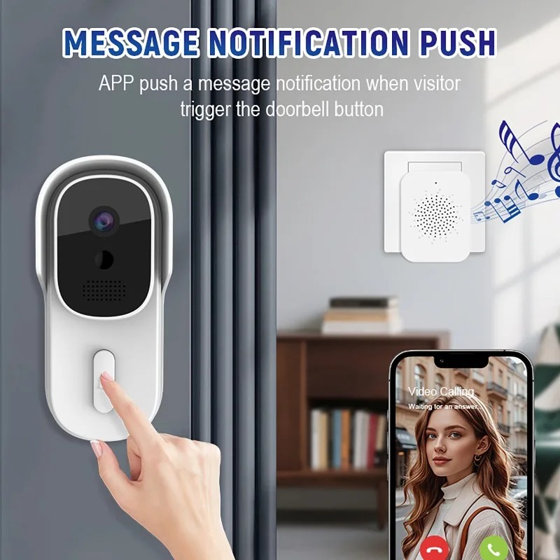 Smart Home Video - Умный видеодомофон Tuya с двусторонней связью,