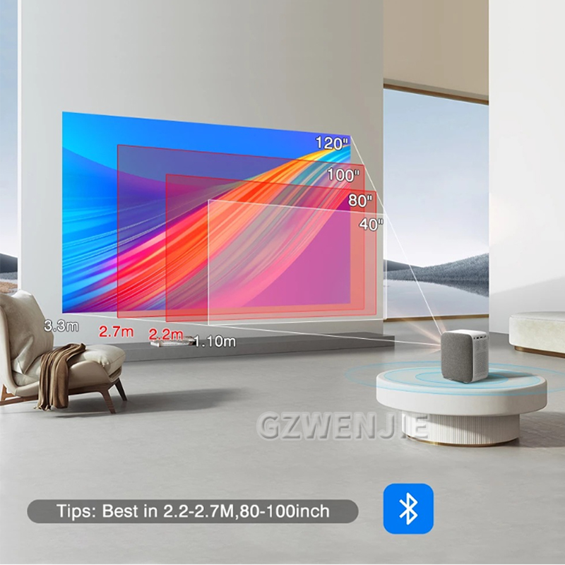 Smart Home Video - H6 Мини-проектор LED 1080P Full HD