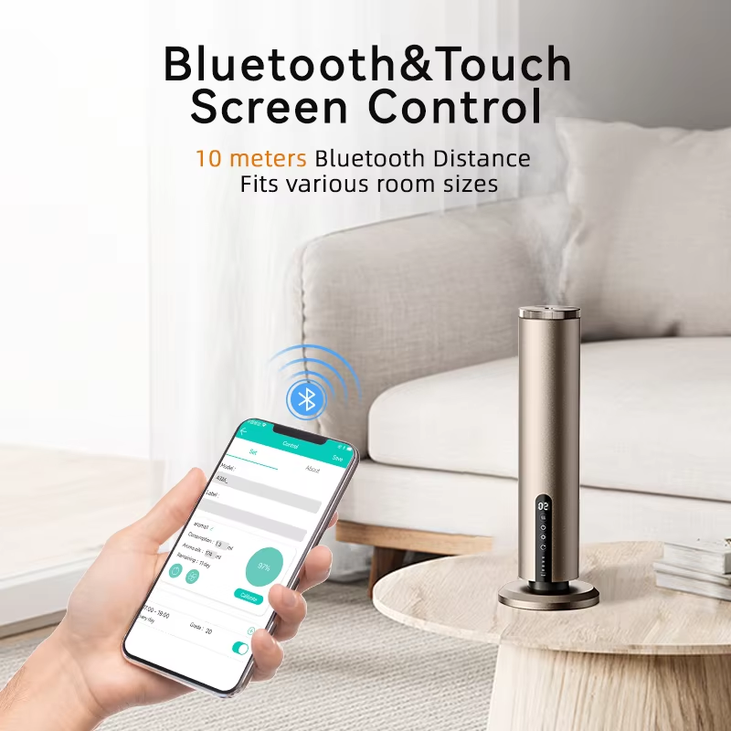 Smart Home Fragrance Diffuser - Перезаряжаемый электрический ароматизатор для дома, безводный