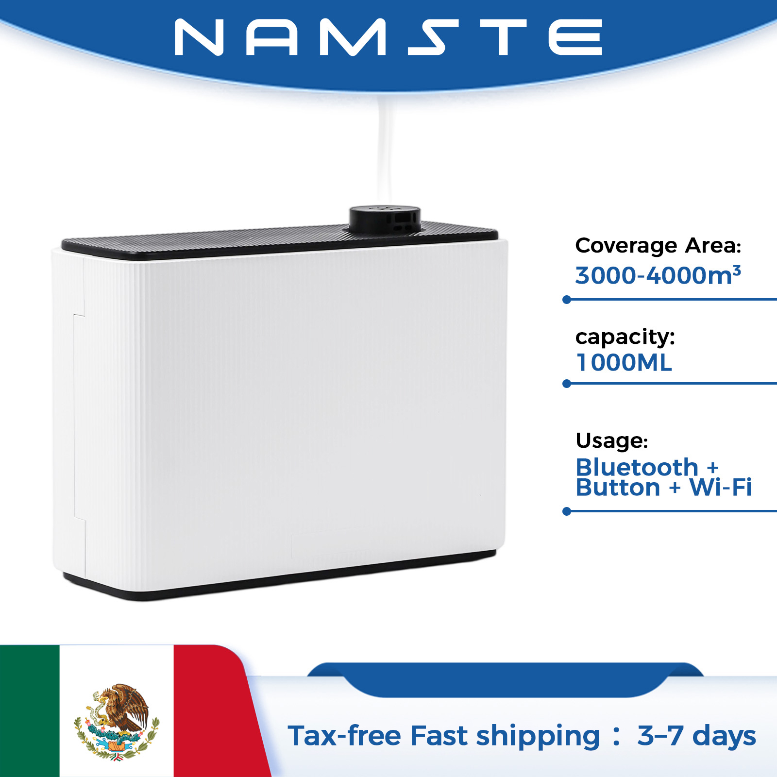 Smart Home Fragrance Diffuser - Аромадиффузор NAMSTE 1000 мл: Умная машина