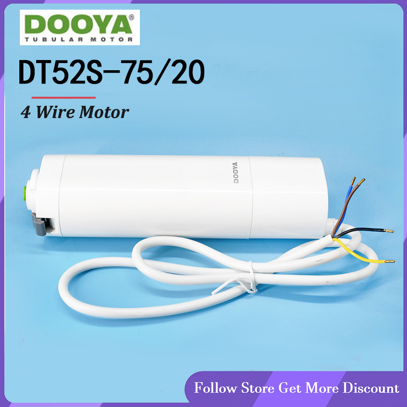 Smart Home Fibaro - Электрический мотор для штор Dooya DT52S,