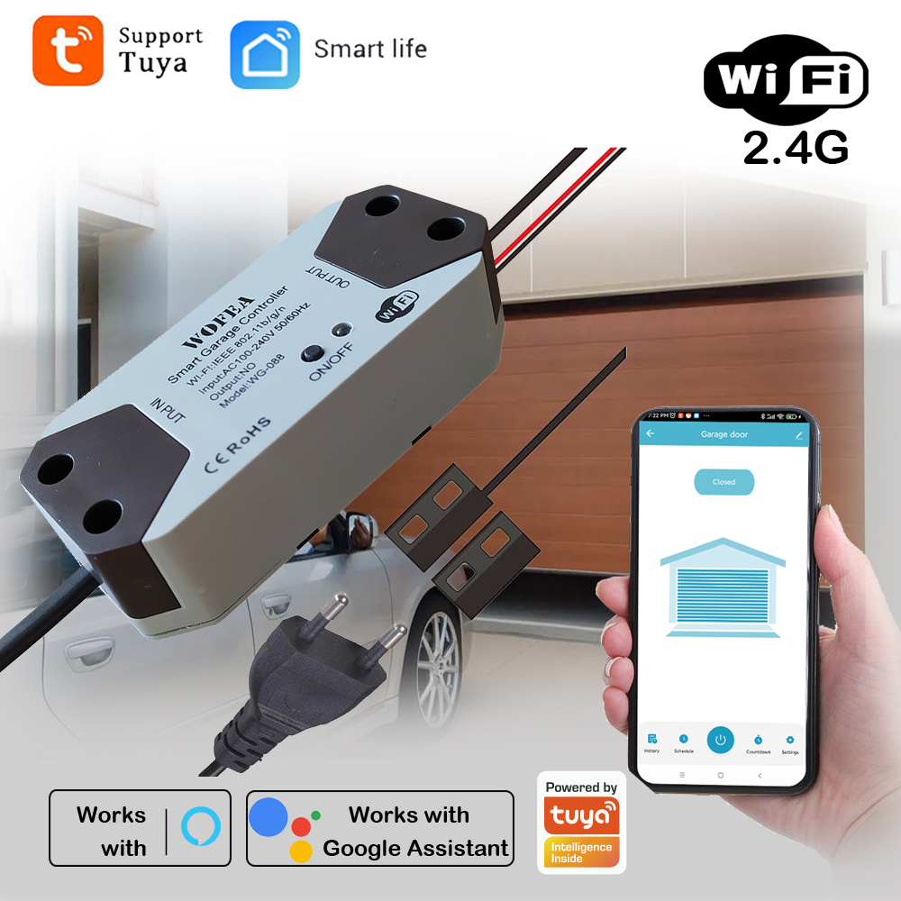 Smart Home Hub - Умный контроллер открывания гаражных ворот, вилка
