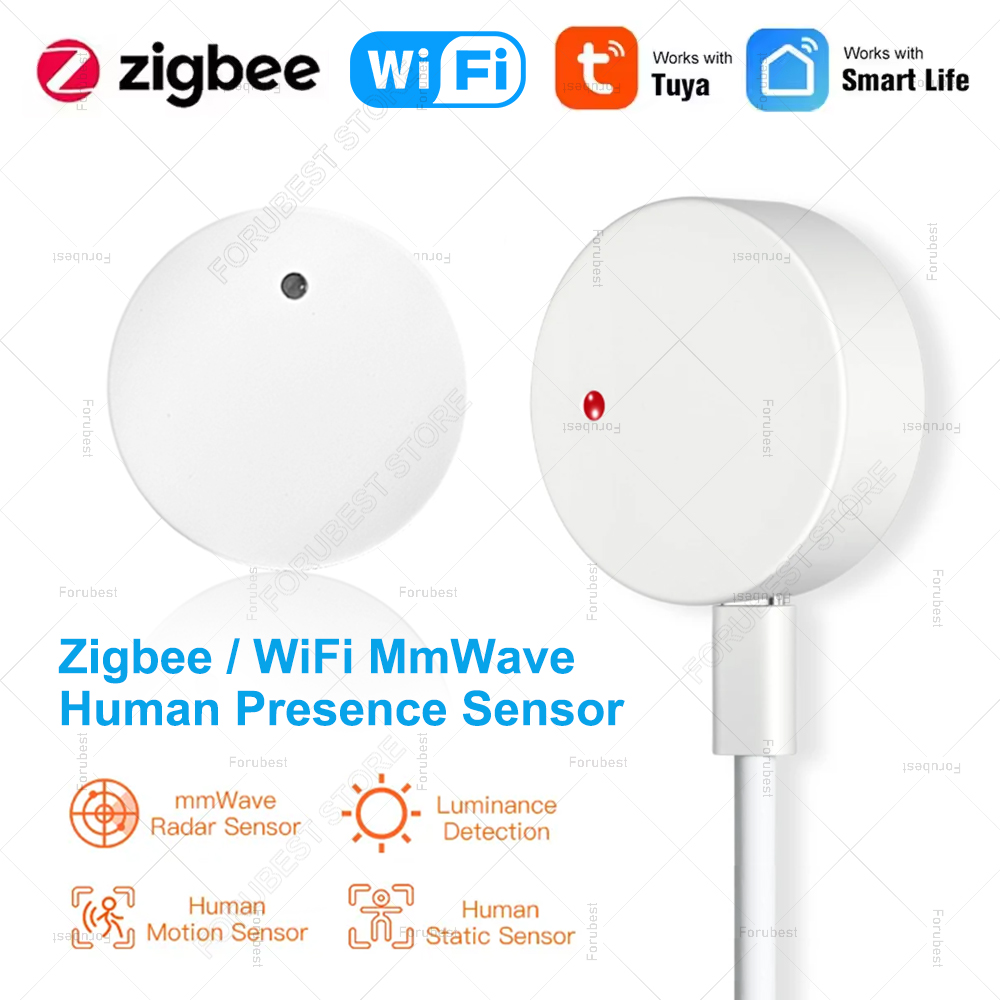 Smart Home Hub - ZigBee Wi-Fi MmWave датчик присутствия человека