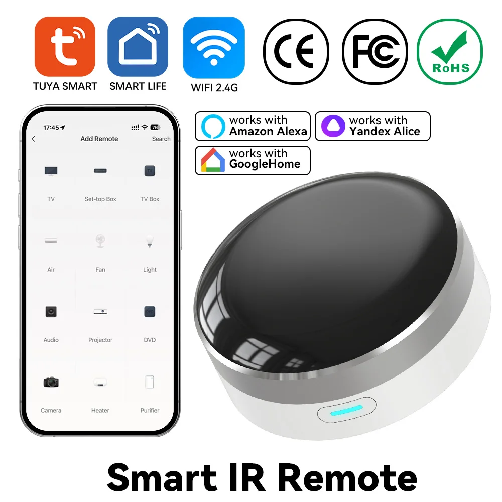 Smart Home Voice Assistant - YFK Универсальный ИК-пульт дистанционного управления WiFi