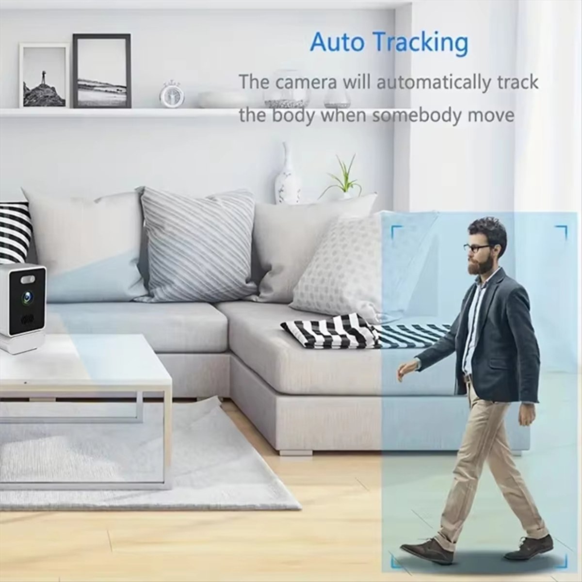 Smart Home Video - Беспроводная HD IP-камера A73T для наружного