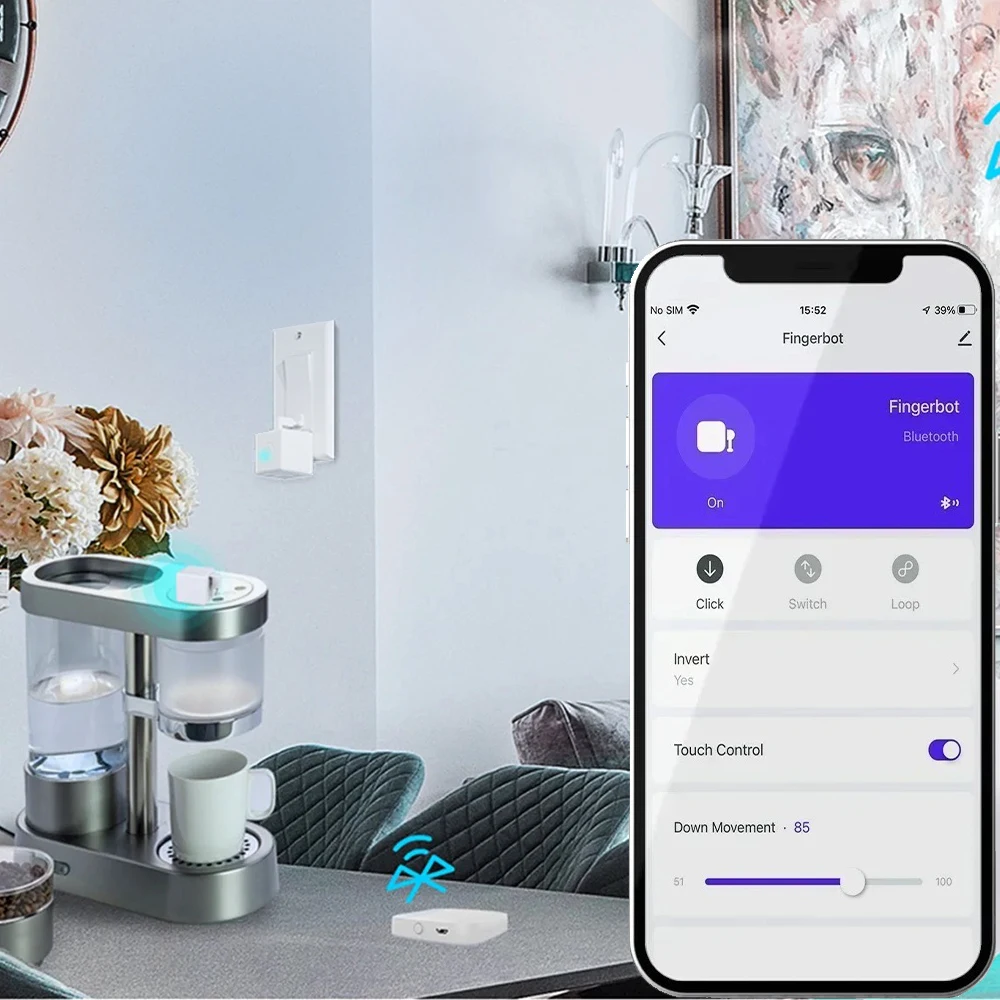 Умный ZigBee Fingerbot, беспро – обзор и цена Smart Home Voice Assistant