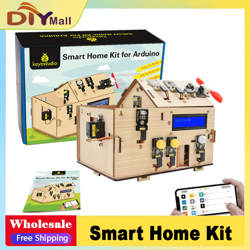 Домашний комплект Keyestudio S – обзор и цена Smart Home Keyestudio