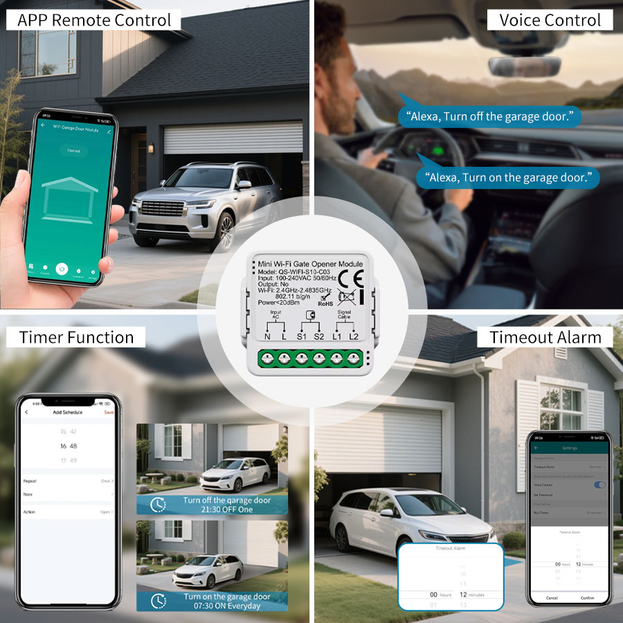 Умный контроллер открывания га – обзор и цена Smart Home Voice Assistant