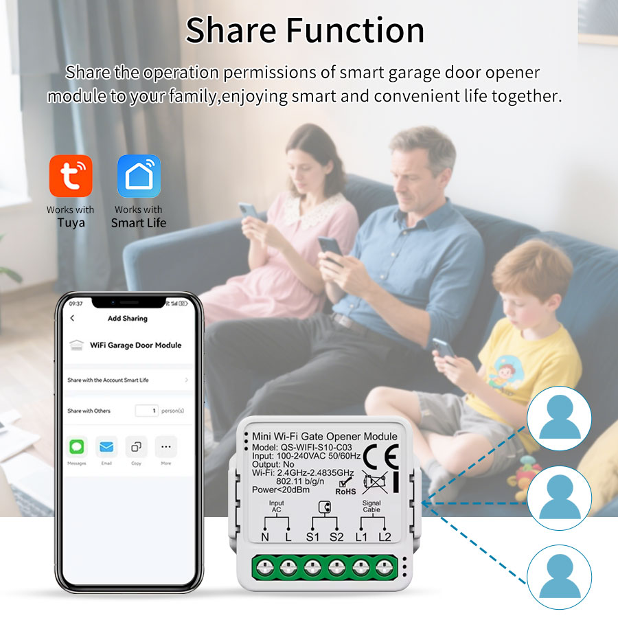 Умный контроллер открывания га – обзор и цена Smart Home Voice Assistant