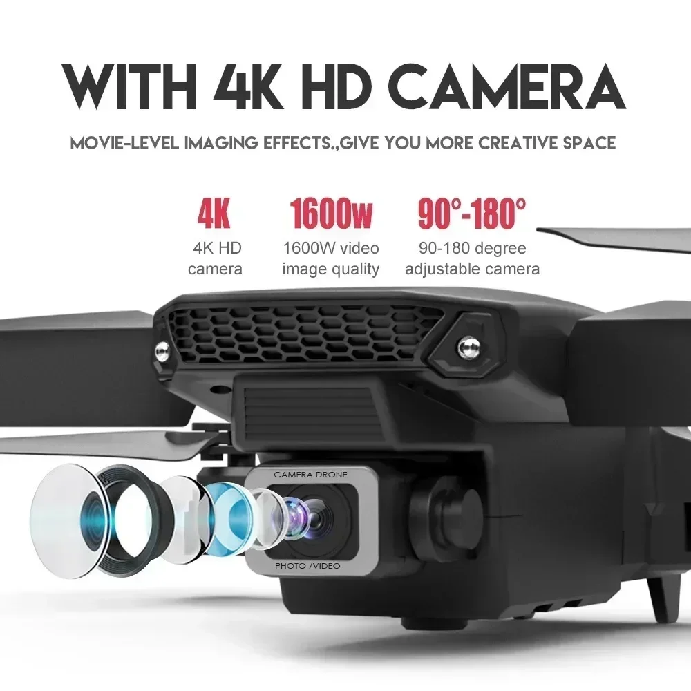 E88 Pro WIFI FPV Дрон Широкоуг – обзор и цена Smart Home Camera