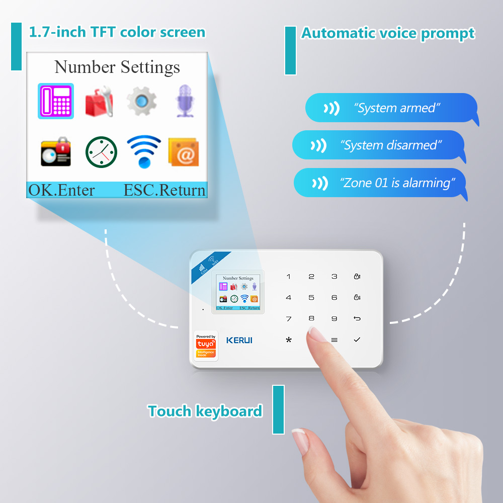 KERUI W181 Система сигнализаци – обзор и цена Smart Home Video