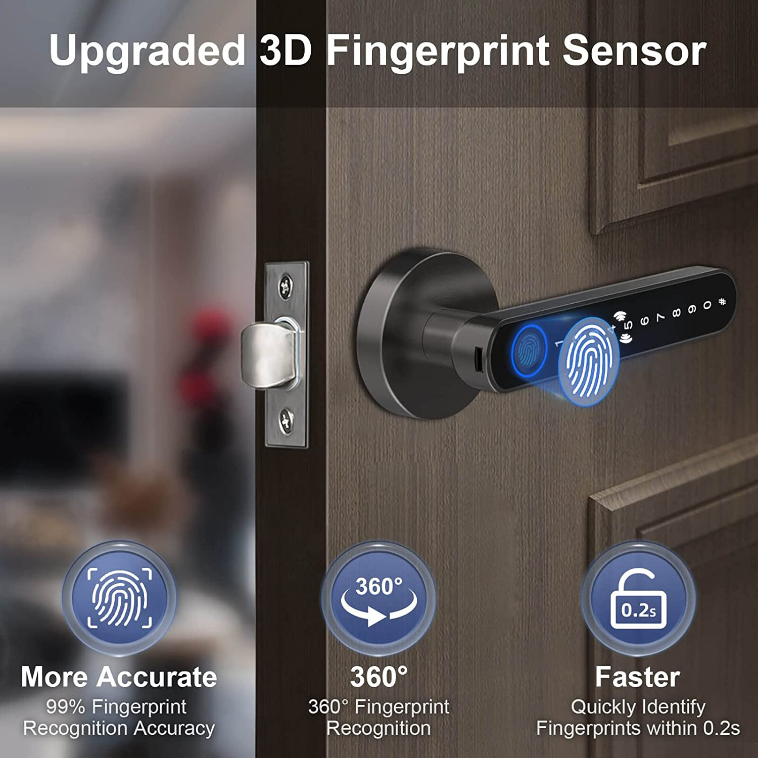 Умный дверной замок со сканеро – обзор и цена Smart Home Keyestudio