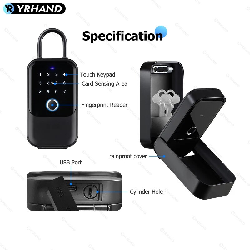 TTlock Smartkey Lock Box Домаш – обзор и цена Smart Home Keyestudio