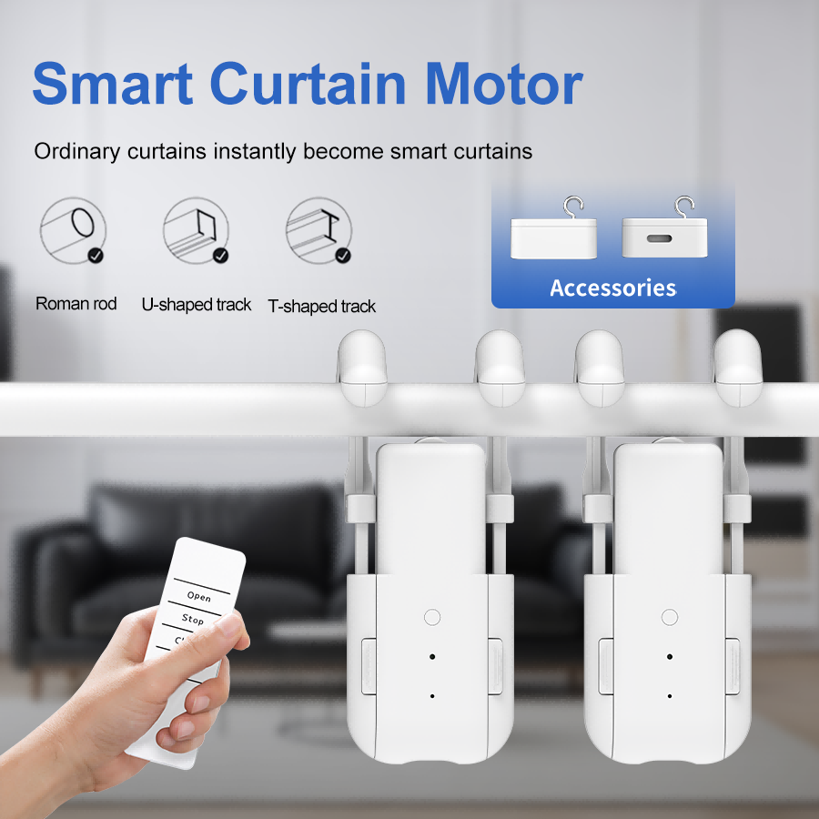 Умный механизм открывания штор – обзор и цена Smart Curtain Robot