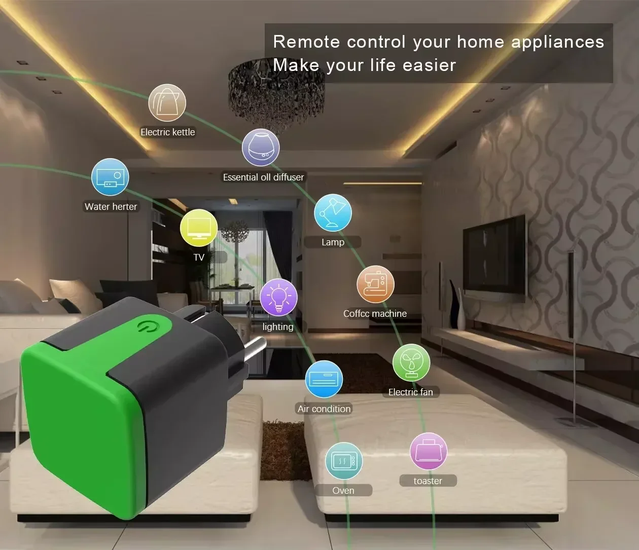 Умная водонепроницаемая розетк – обзор и цена Smart Home Voice Assistant