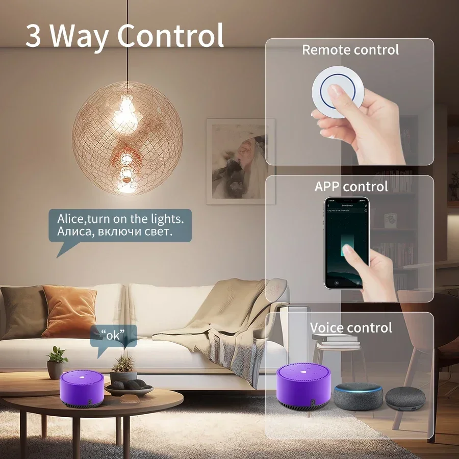Умный переключатель Tuya Wi-Fi – обзор и цена Smart Home Voice Assistant