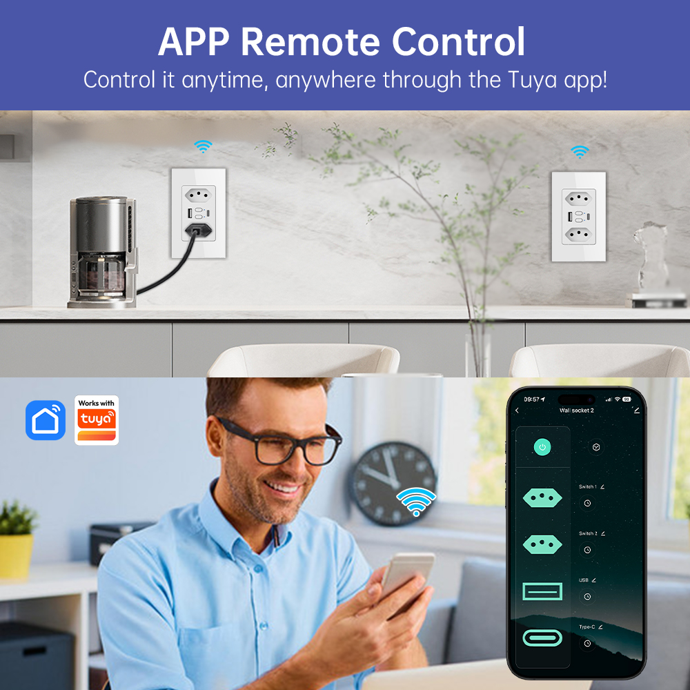 Умная Wi-Fi розетка MANHOT для – обзор и цена Smart Home Energy
