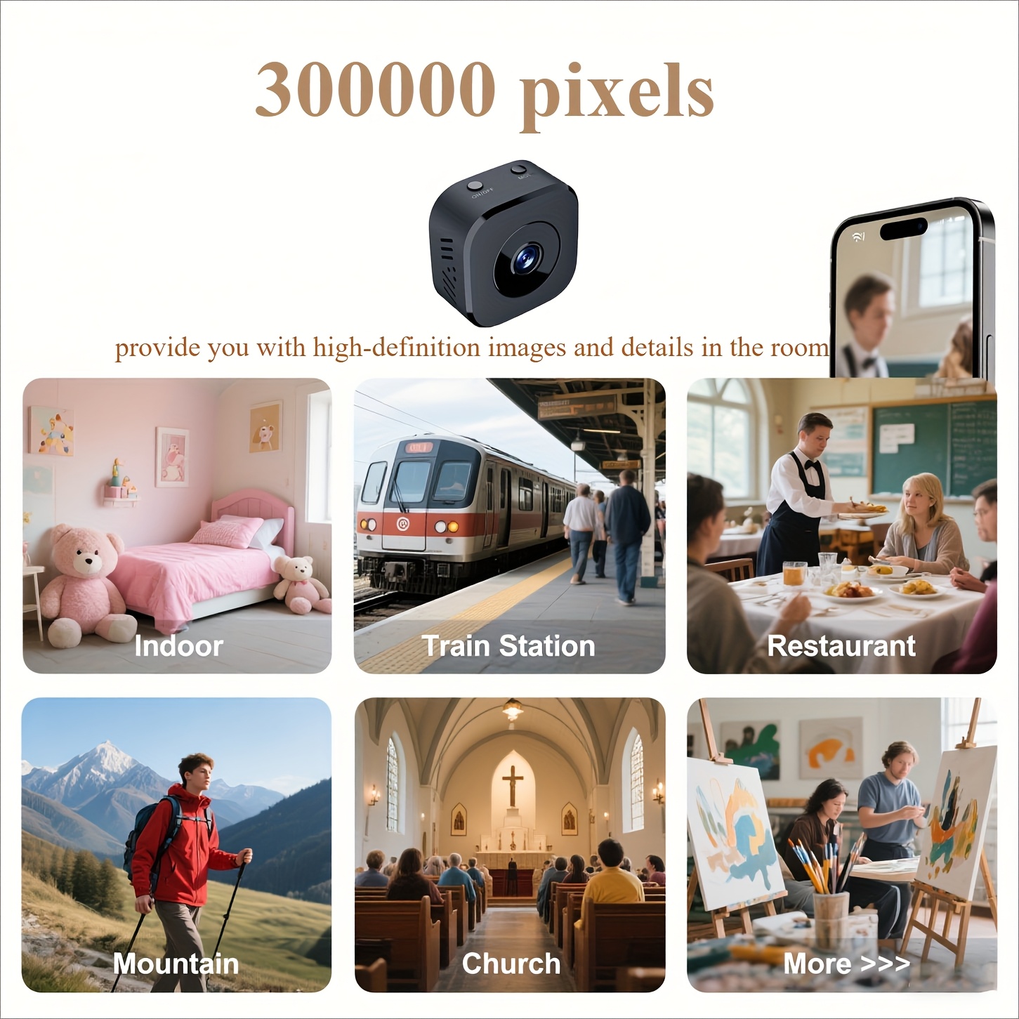 1080P HD Мини Wi-Fi камера Вну – обзор и цена Smart Home Camera