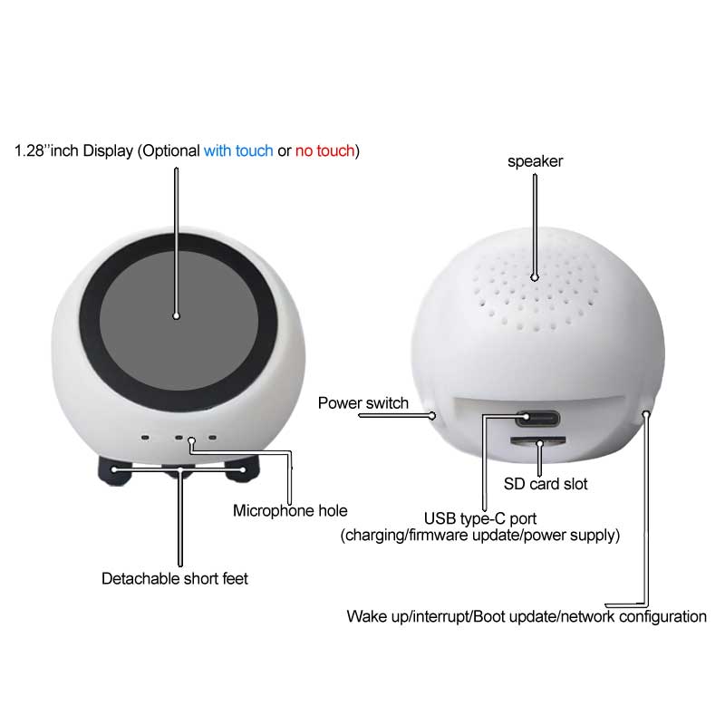ESP32 S3 1,28 дюйма N16R8 Маке – обзор и цена Smart Home Voice Assistant