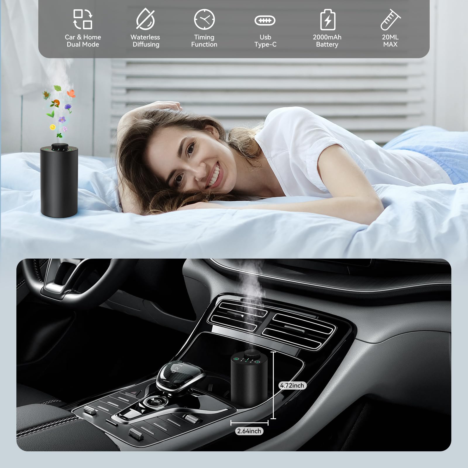 Безводный диффузор эфирного ма – обзор и цена Smart Home Fragrance Diffuser