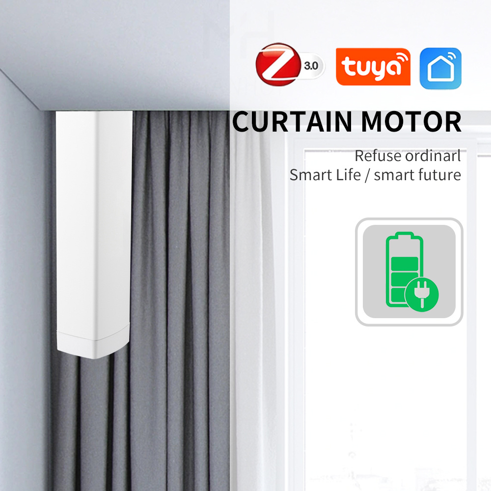 Smart Tuya Zigbee электрически – обзор и цена Curtain Motor