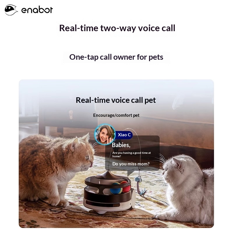 Enabot ROLA PetPal умный робот – обзор и цена Smart Home Camera