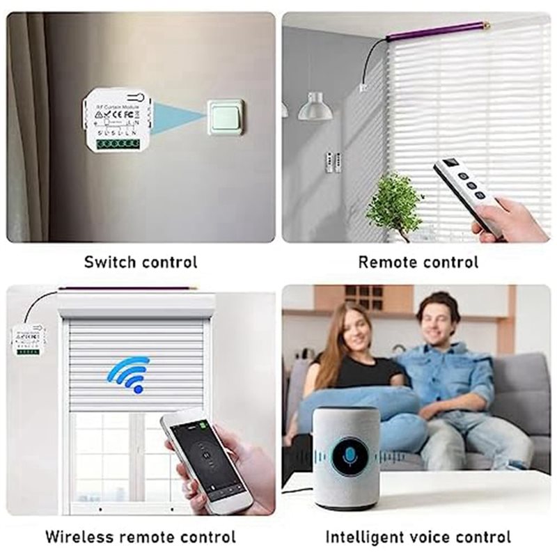 LICE-3X Умный Wi-Fi контроллер – обзор и цена Curtain Motor