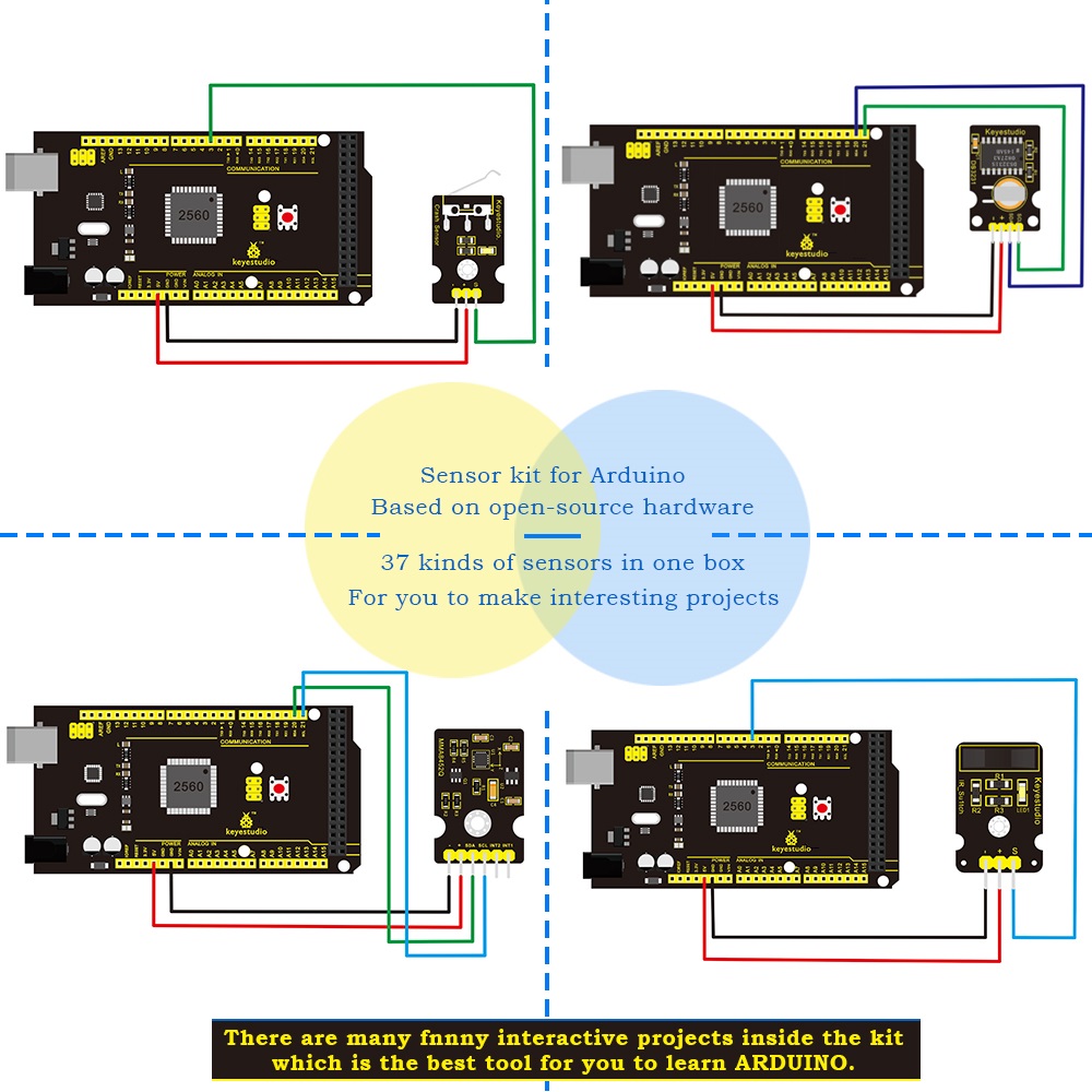 Keyestudio Новый стартовый ком – обзор и цена Smart Home Keyestudio