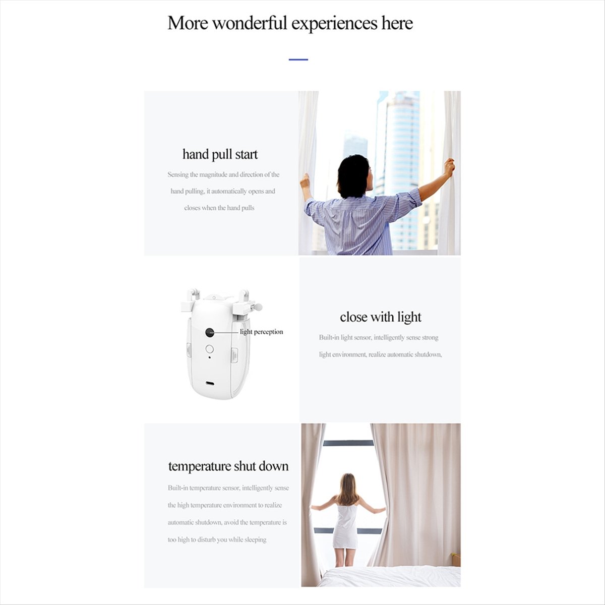 Летняя распродажа - Двойной ум – обзор и цена Smart Curtain Robot